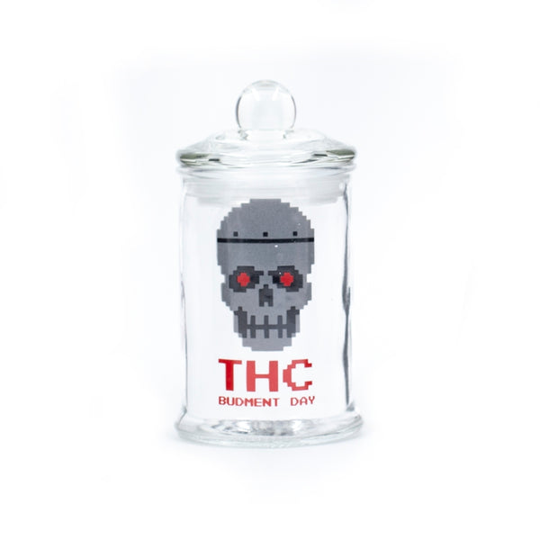 Badass Stash Jar - THC Skull (150ml) Badass