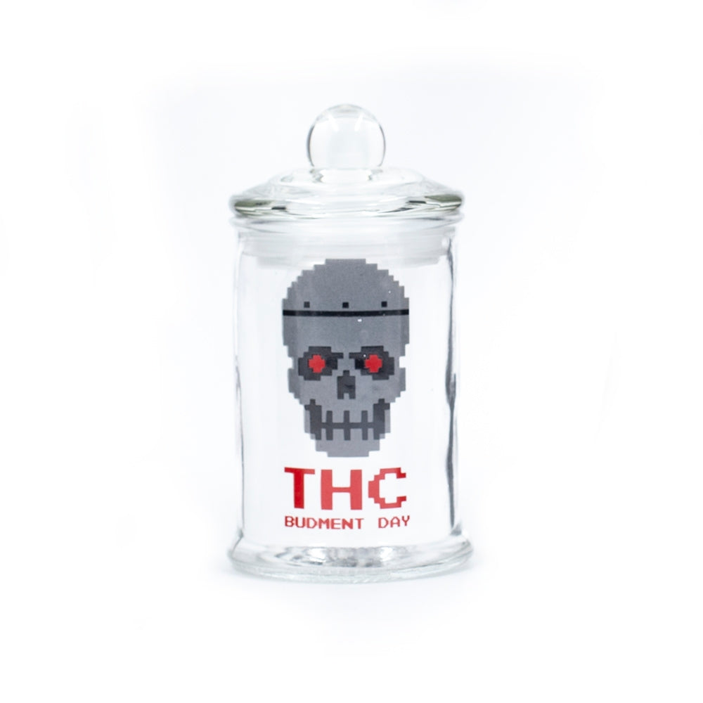 Badass Stash Jar - THC Skull (150ml) Badass