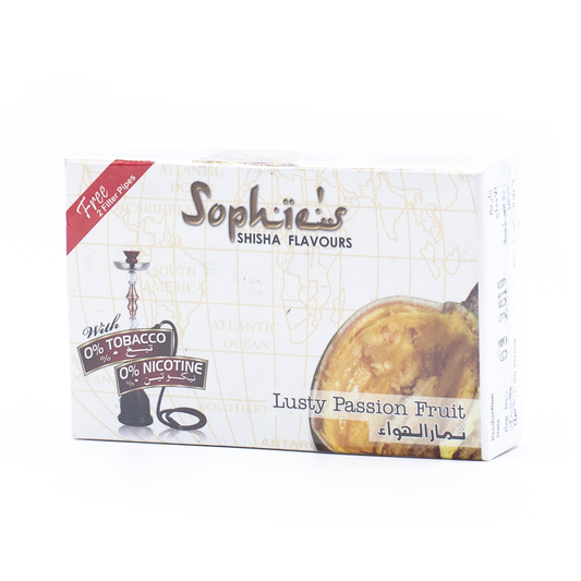 SOPHIES TOBACCO FREE MOLASSES LUSTY PASSION FRUIT FLAVOUR The Bong Shop