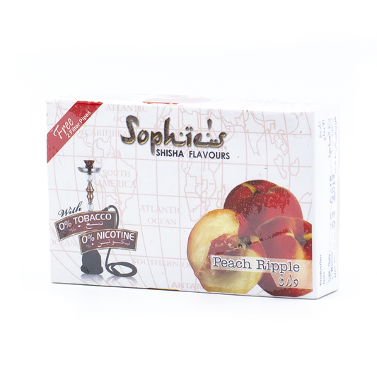 SOPHIES TOBACCO FREE MOLASSES PEACH RIPPLE FLAVOUR The Bong Shop