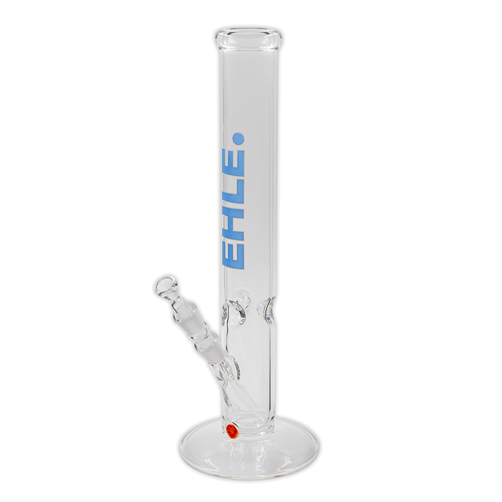 EHLE - Ice Cylinder Glass Bong - Blue EHLE