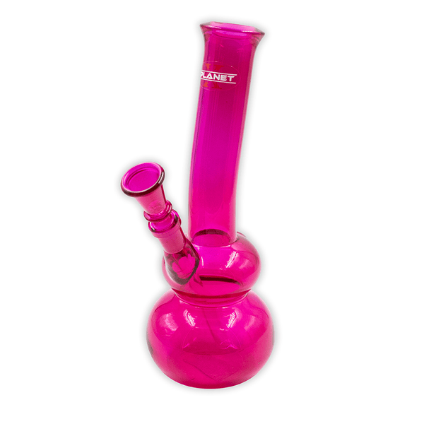 Nebula Glass Bong - Pink Planet X