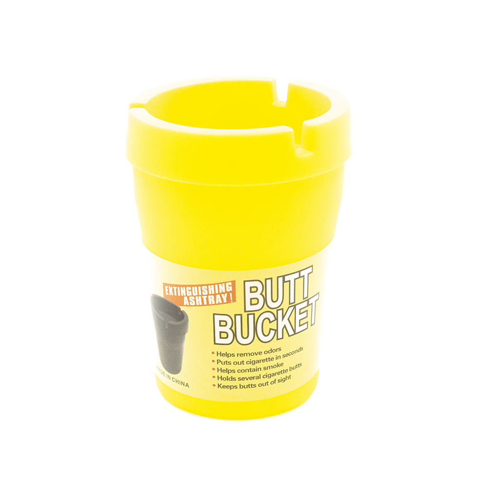 ASHTRAY - ASH BUCKET - YELLOW The Bong Shop