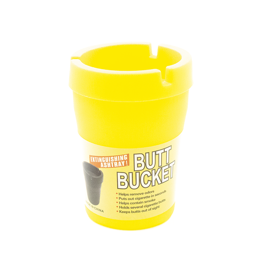 ASHTRAY - ASH BUCKET - YELLOW The Bong Shop