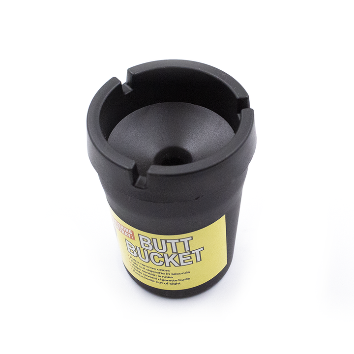 ASHTRAY - ASH BUCKET - BLACK The Bong Shop