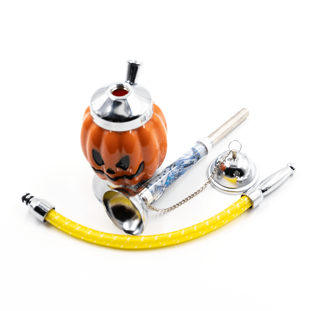 Pumpkin Head Mini Hookah - One Hose The Bong Shop