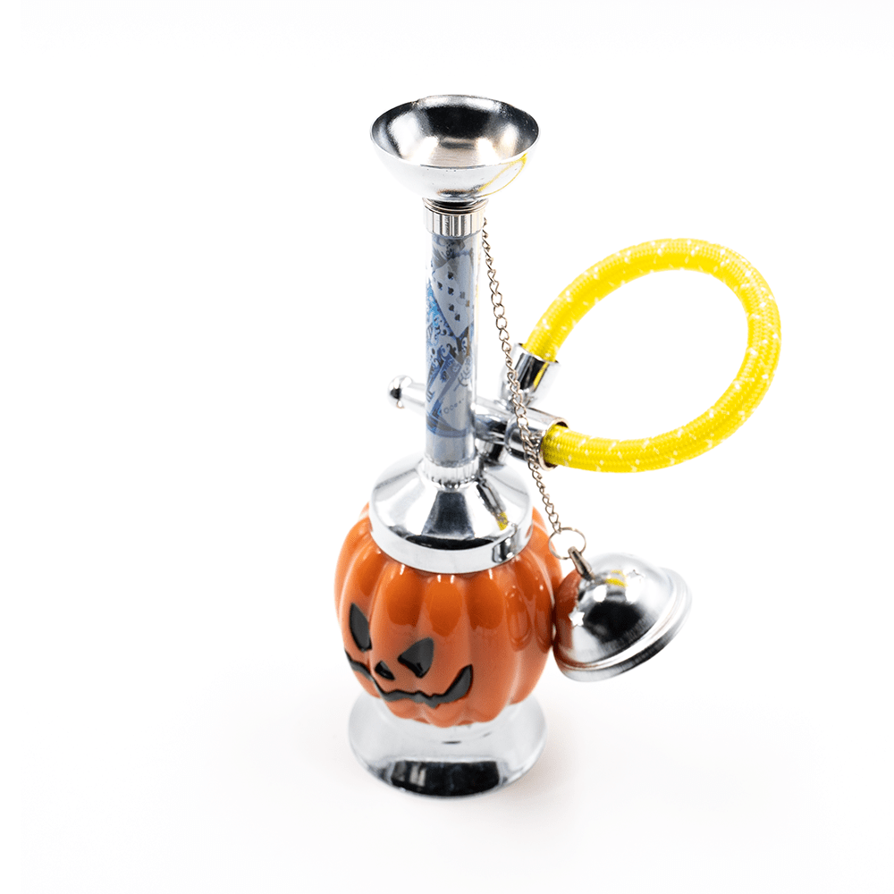 Pumpkin Head Mini Hookah - One Hose The Bong Shop