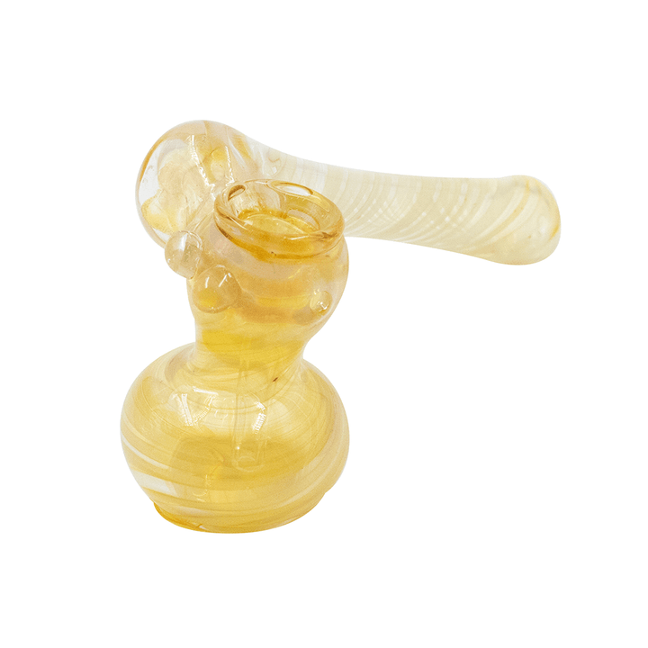 G HAMMER SIDE TWISTED STEM YELLOW The Bong Shop
