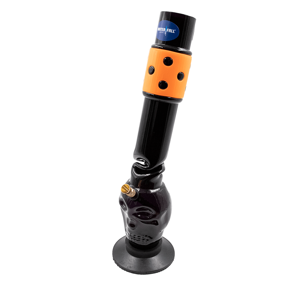 Black Skull Acrylic Bong Waterfall