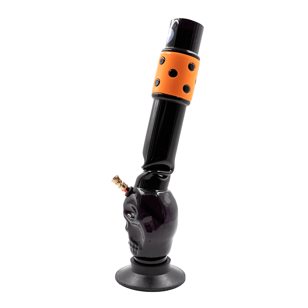 Black Skull Acrylic Bong Waterfall