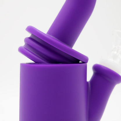 Fuel Up Silicone Bong - Purple The Bong Shop