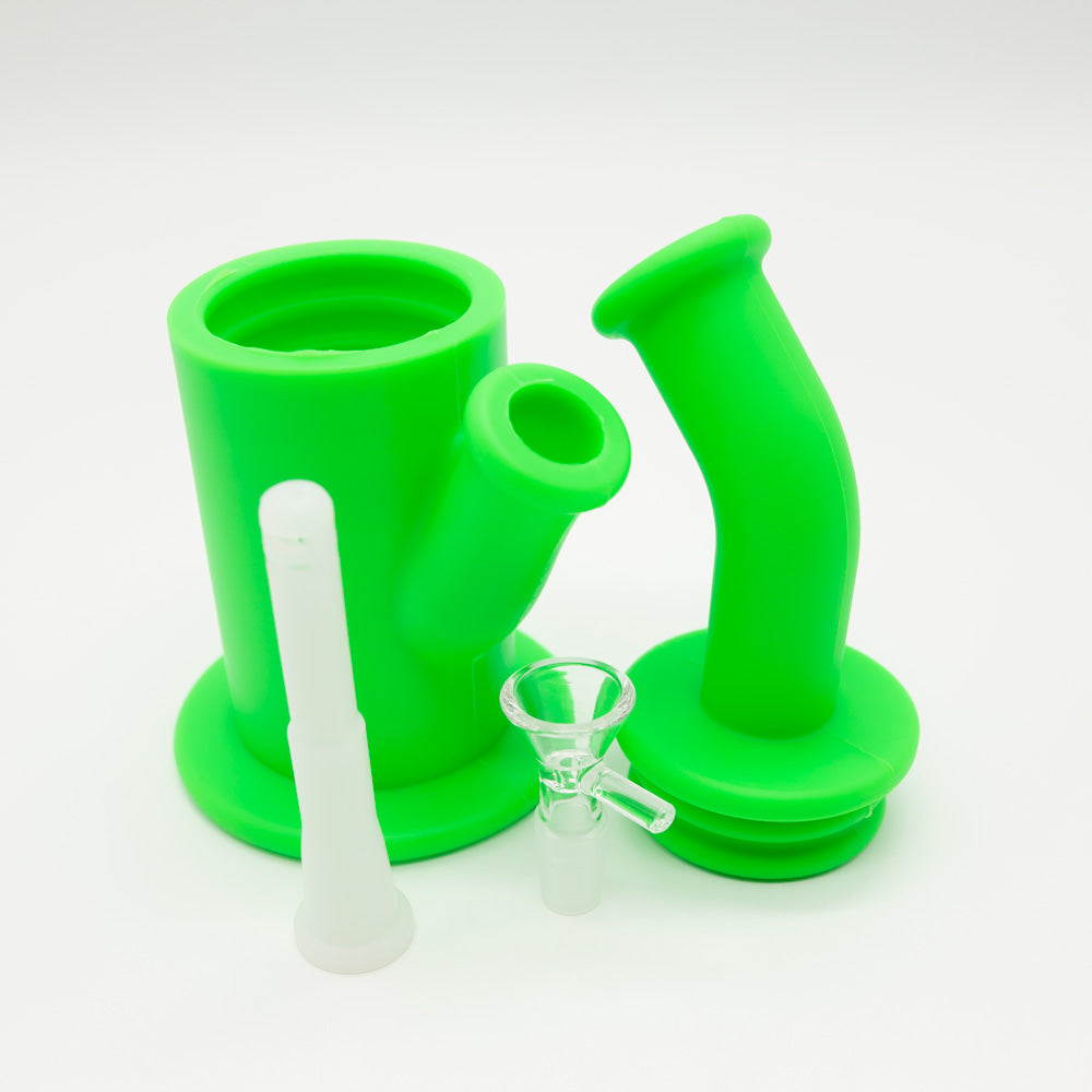 Fuel Up Silicone Bong - Green The Bong Shop