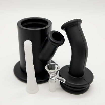 Fuel Up Silicone Bong - Black The Bong Shop