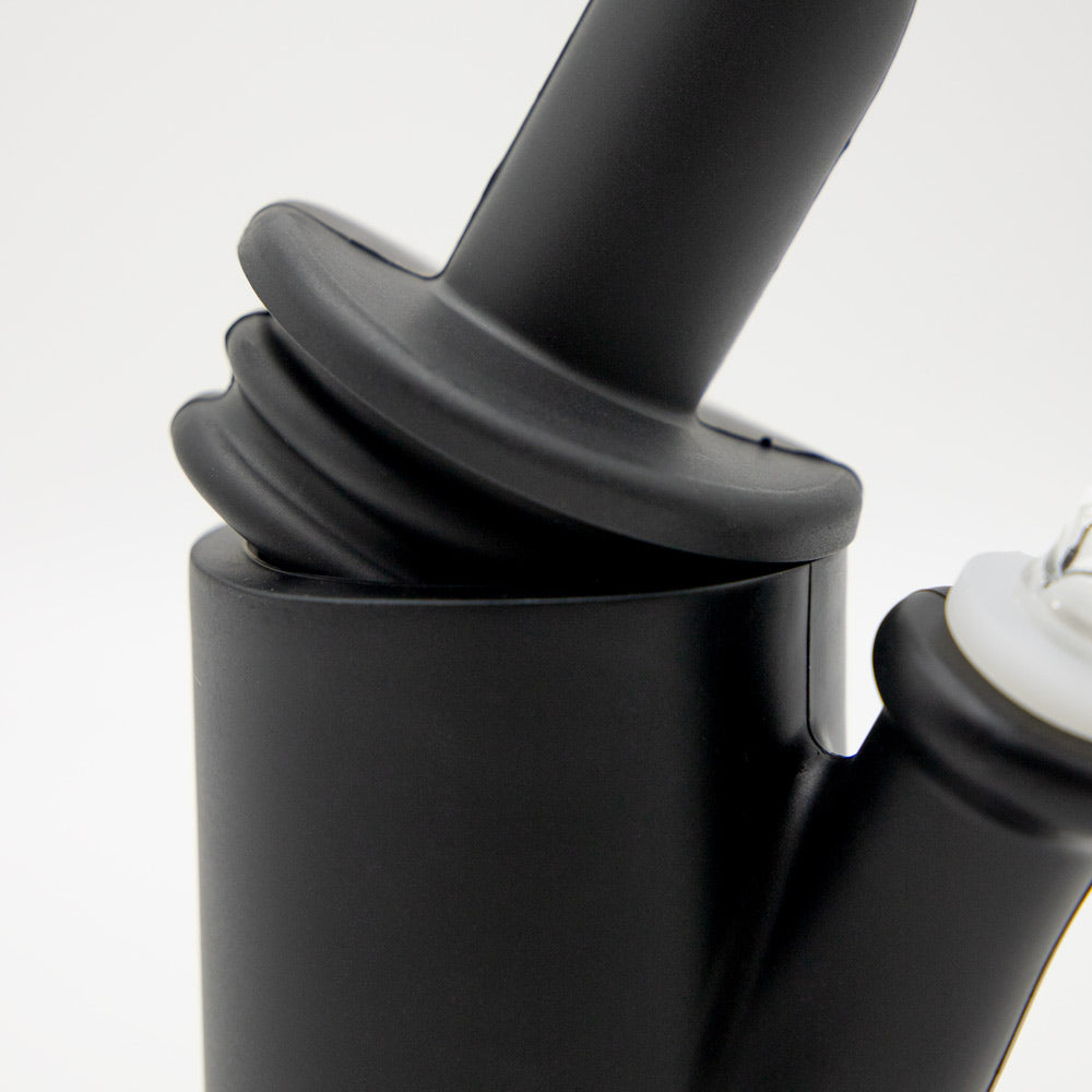 Fuel Up Silicone Bong - Black The Bong Shop