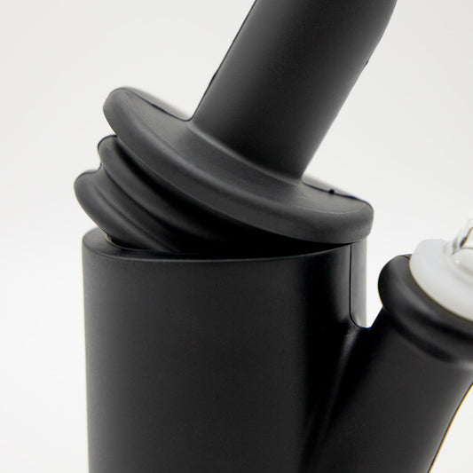 Fuel Up Silicone Bong - Black The Bong Shop