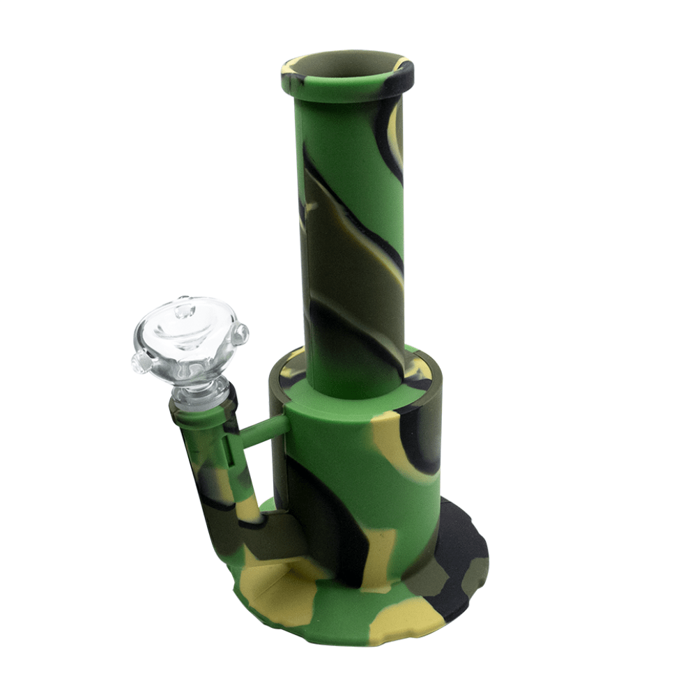 Short Stack - Silicone Bong - Camo Planet X