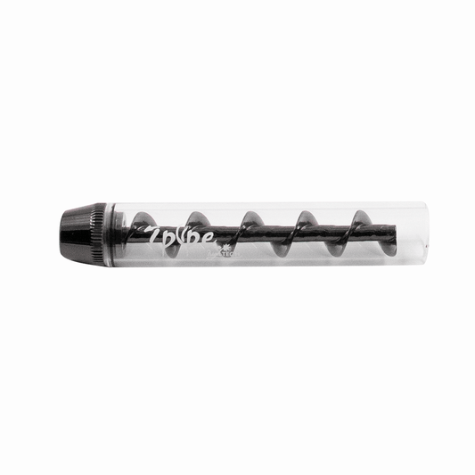 PIPE- GLASS TWIST PIPE - BLACK Puffco