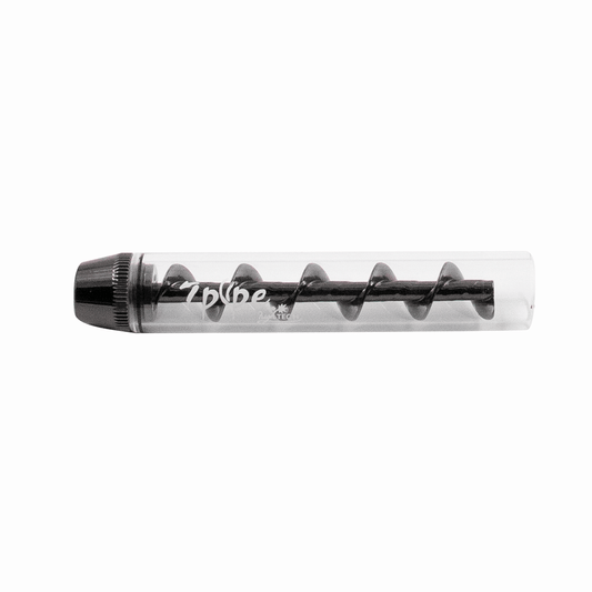 PIPE- GLASS TWIST PIPE - BLACK Puffco