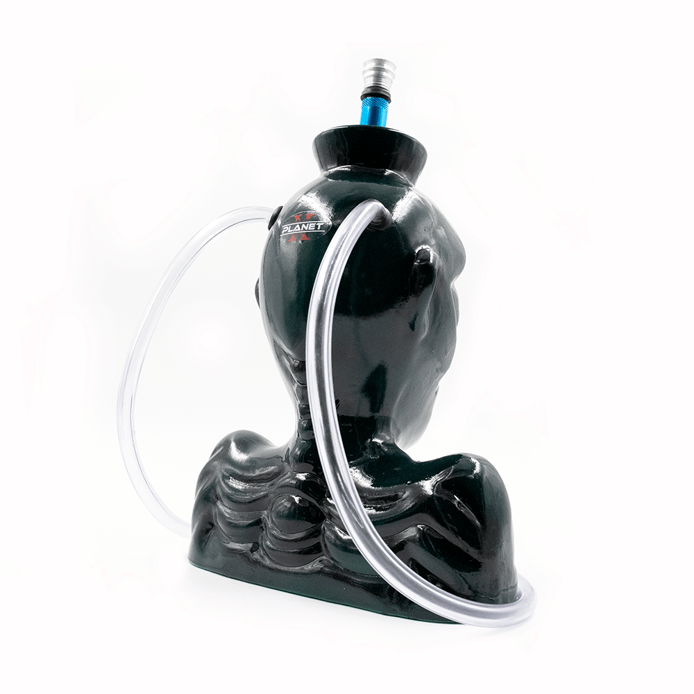 Alien Ceramic Hose Bong - Dark Green The Bong Shop