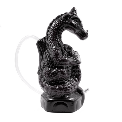 Dragon Ceramic Hose Bong - Purple The Bong Shop