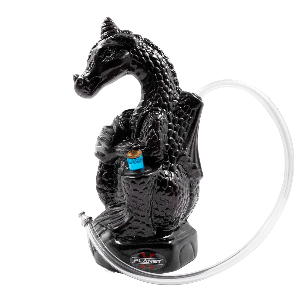Dragon Ceramic Hose Bong - Purple The Bong Shop
