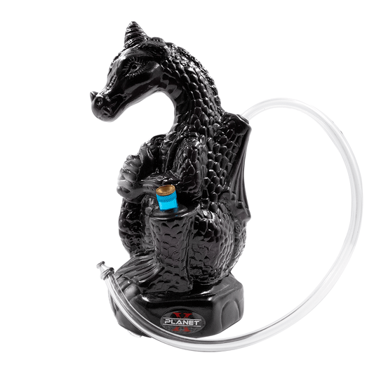 Dragon Ceramic Hose Bong - Purple The Bong Shop