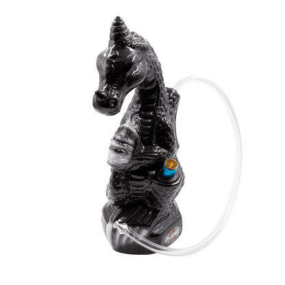 Dragon Ceramic Hose Bong - Purple The Bong Shop