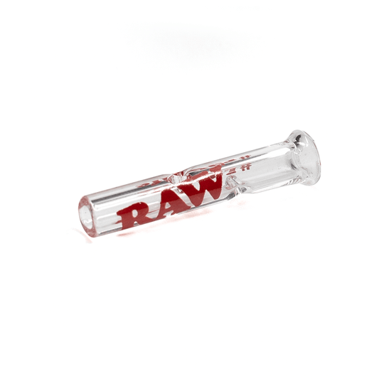 RAW 6mm GLASS TIPS - ROUND MOUTHPIECE RAW
