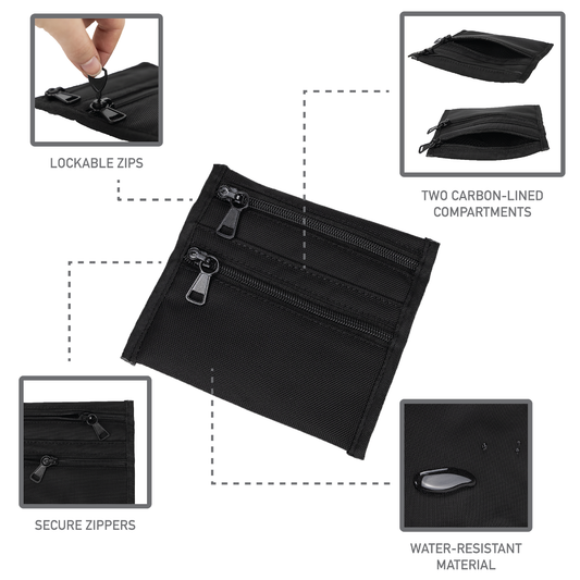 Smellproof & Lockable DL Pouch DL Bags