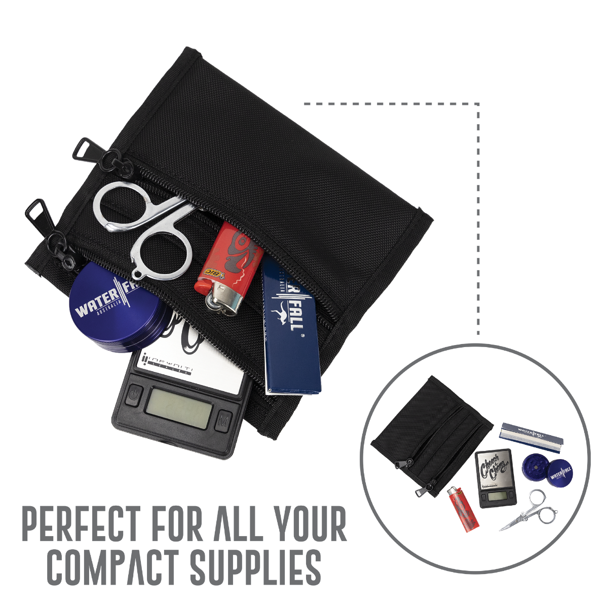 Smellproof & Lockable DL Pouch DL Bags