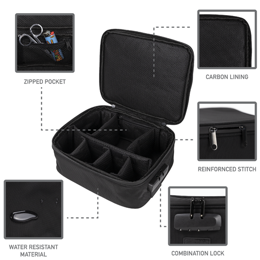 Smellproof & Lockable DL Case DL Bags