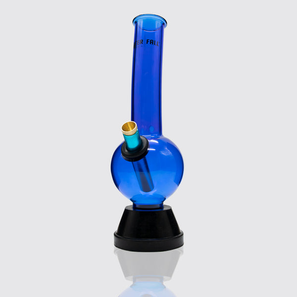 Zap Squash V4 Glass Bong - Blue Waterfall