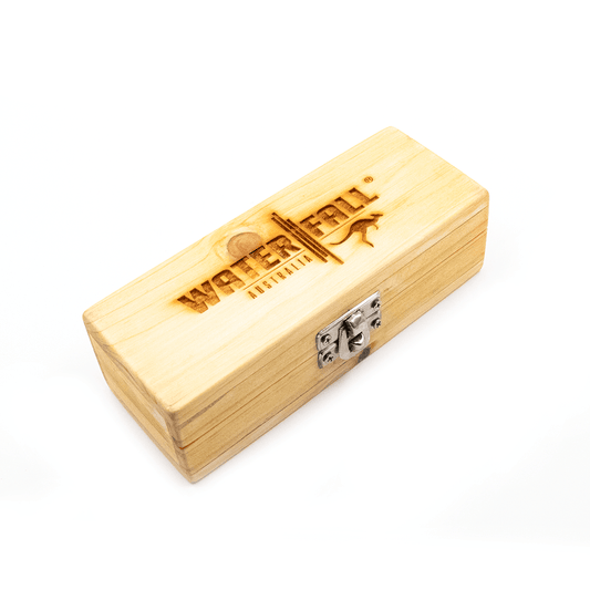STORAGE -ROLLING BOX OF RECYCLED WOOD- WATERFALL S Waterfall
