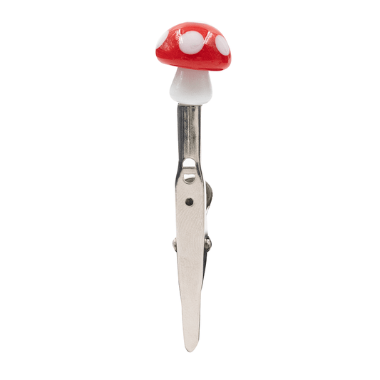Roach Clip - Mushroom Glass The Bong Shop