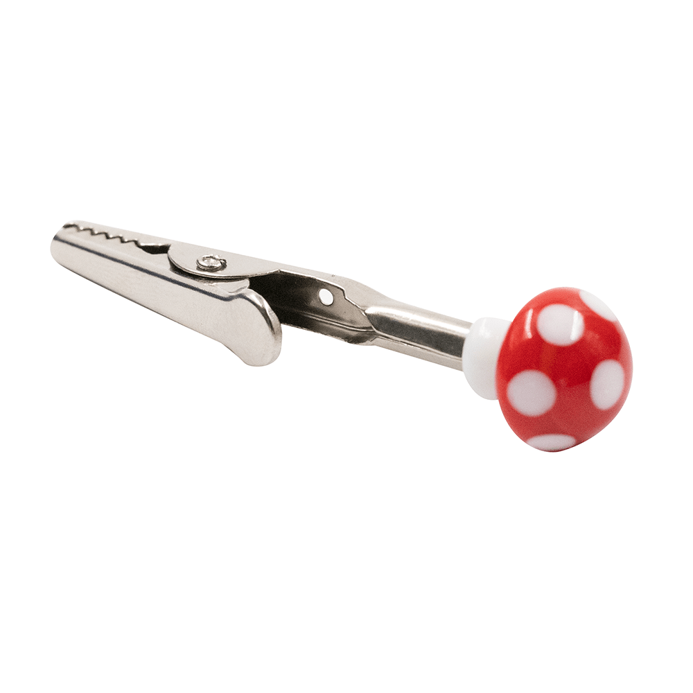 Roach Clip - Mushroom Glass The Bong Shop