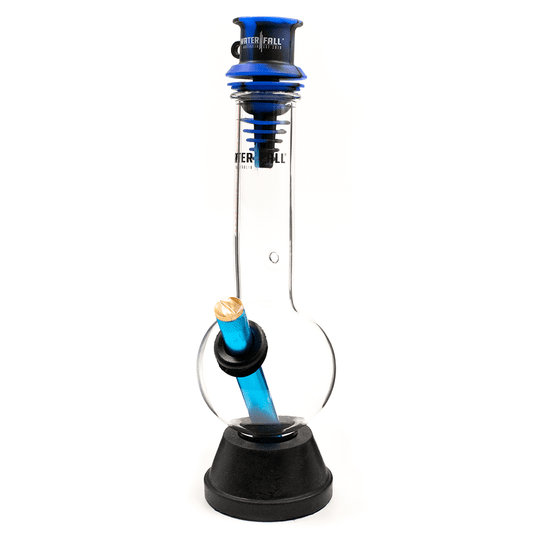 Gobdom Silicone Mouthpiece - Blue/Black Waterfall
