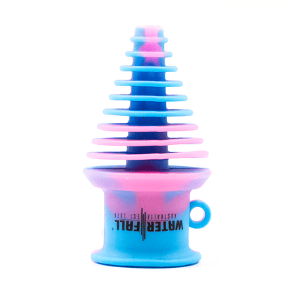 Gobdom Silicone Mouthpiece - Blue/Pink Waterfall