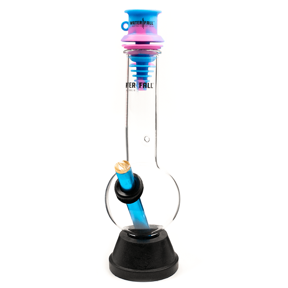 Gobdom Silicone Mouthpiece - Blue/Pink Waterfall