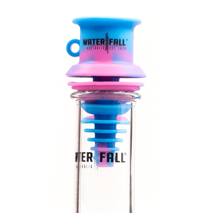 Gobdom Silicone Mouthpiece - Blue/Pink Waterfall