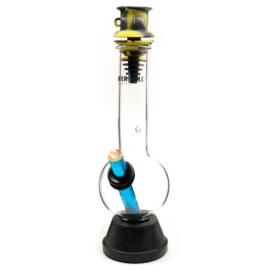 Gobdom Silicone Mouthpiece - Yellow/Black Waterfall