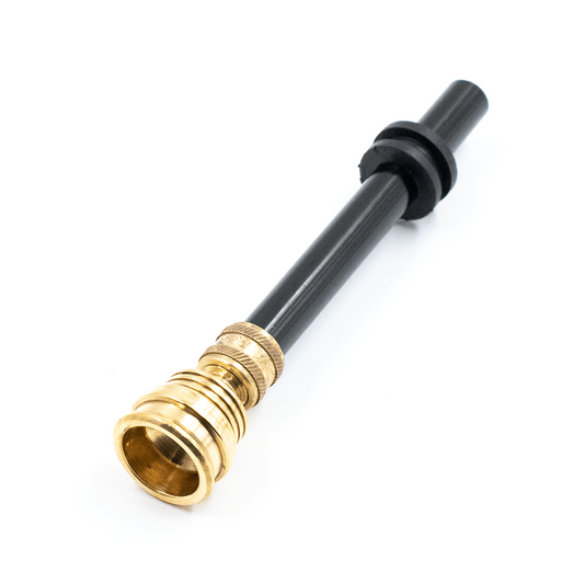 STEM KIT- 8cm STANDARD ANOD W/BRASS SCREW-IN CONE AND COLLAR Waterfall