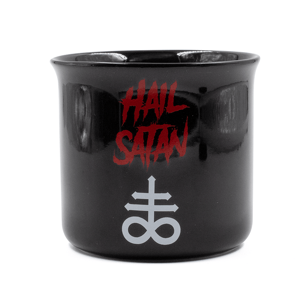Hail Satan Black Mug Wake 'n' Bake