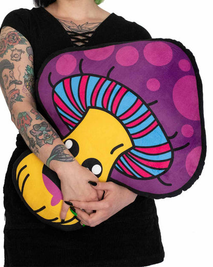 WAKE 'N' BAKE | MUSHROOM FRIEND CUSHION Wake 'n' Bake