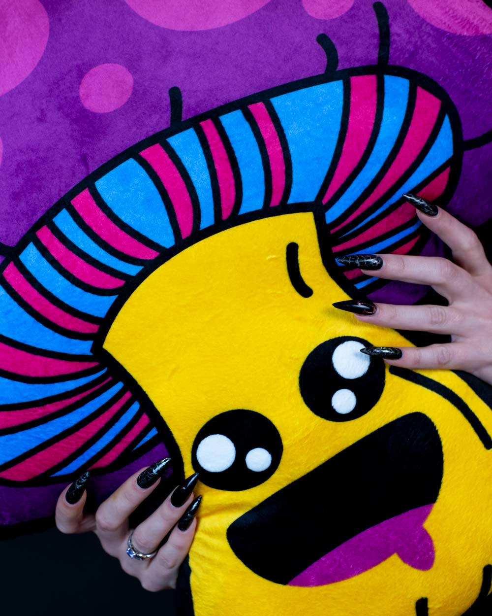 WAKE 'N' BAKE | MUSHROOM FRIEND CUSHION Wake 'n' Bake
