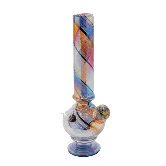 PLANET X FANTASY SERIES VOL 2 - PLANETOID TWIST - BLUE/RED/WHITE - GLASS BONG Planet X