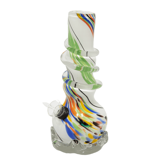 Dust Cloud Bong - White/Green Planet X