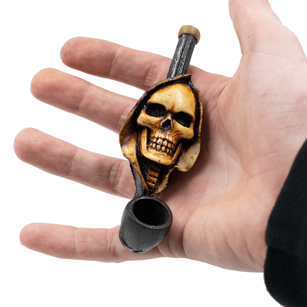 PIPE - DEATH HAND CRAFTED 12cm The Bong Shop