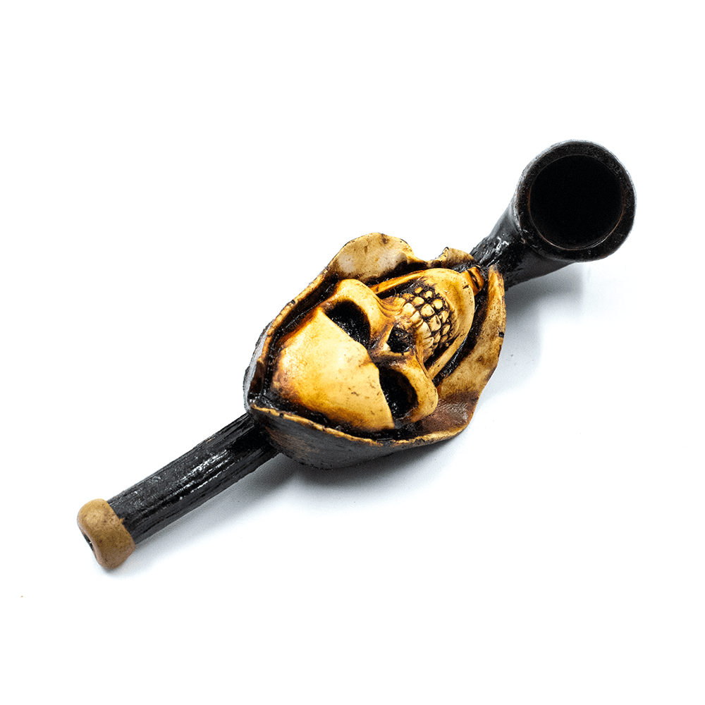 PIPE - DEATH HAND CRAFTED 12cm The Bong Shop