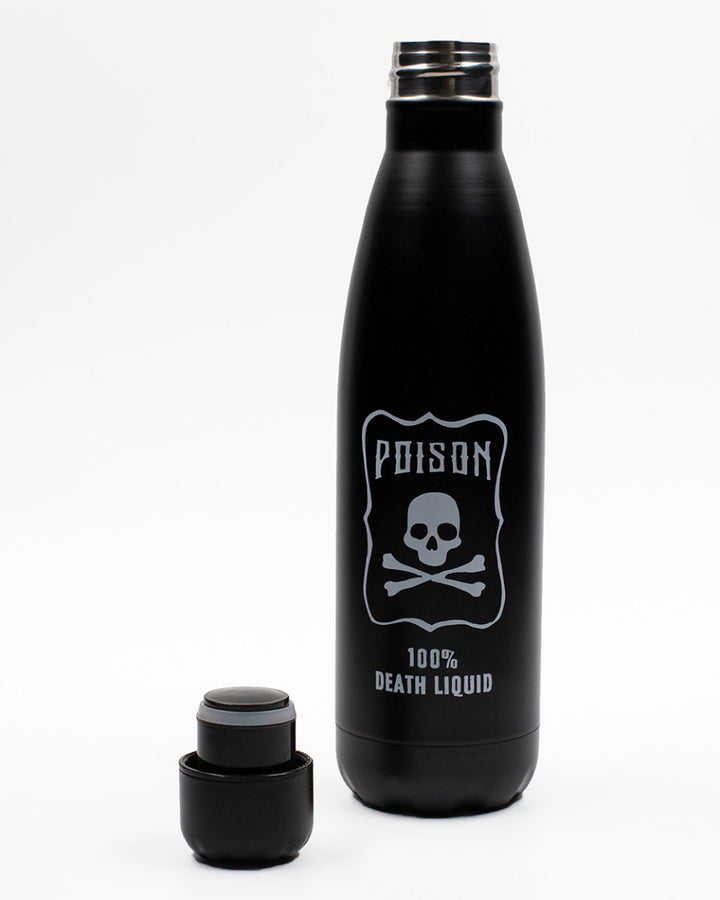 Poison Death Liquid Water Bottle Wake 'n' Bake