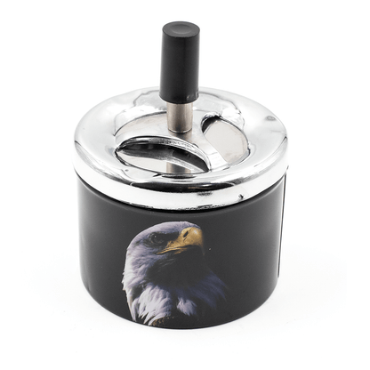 ASHTRAY - EAGLE SPINNING TRAY 9.3CM The Bong Shop
